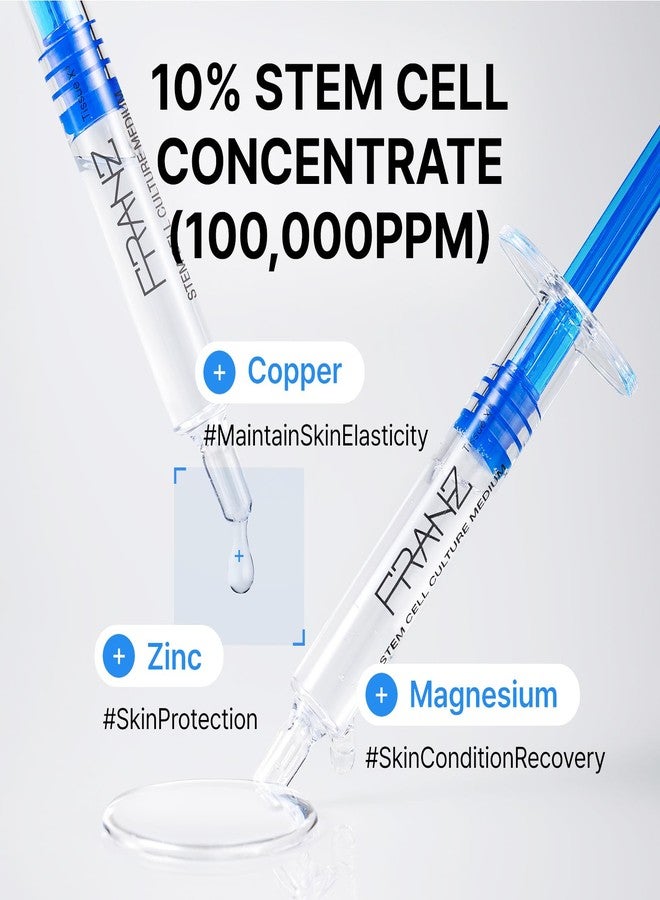 FRANZ Stem Care 10% Ampoule Serum for Face – Stem Cell Conditioned Media (100,000ppm). Daily Revitalizing, Barrier Support, Firming, Hydrating. Advanced Liposome Delivery (1ml, 0.034 fl.oz.) - Image 2